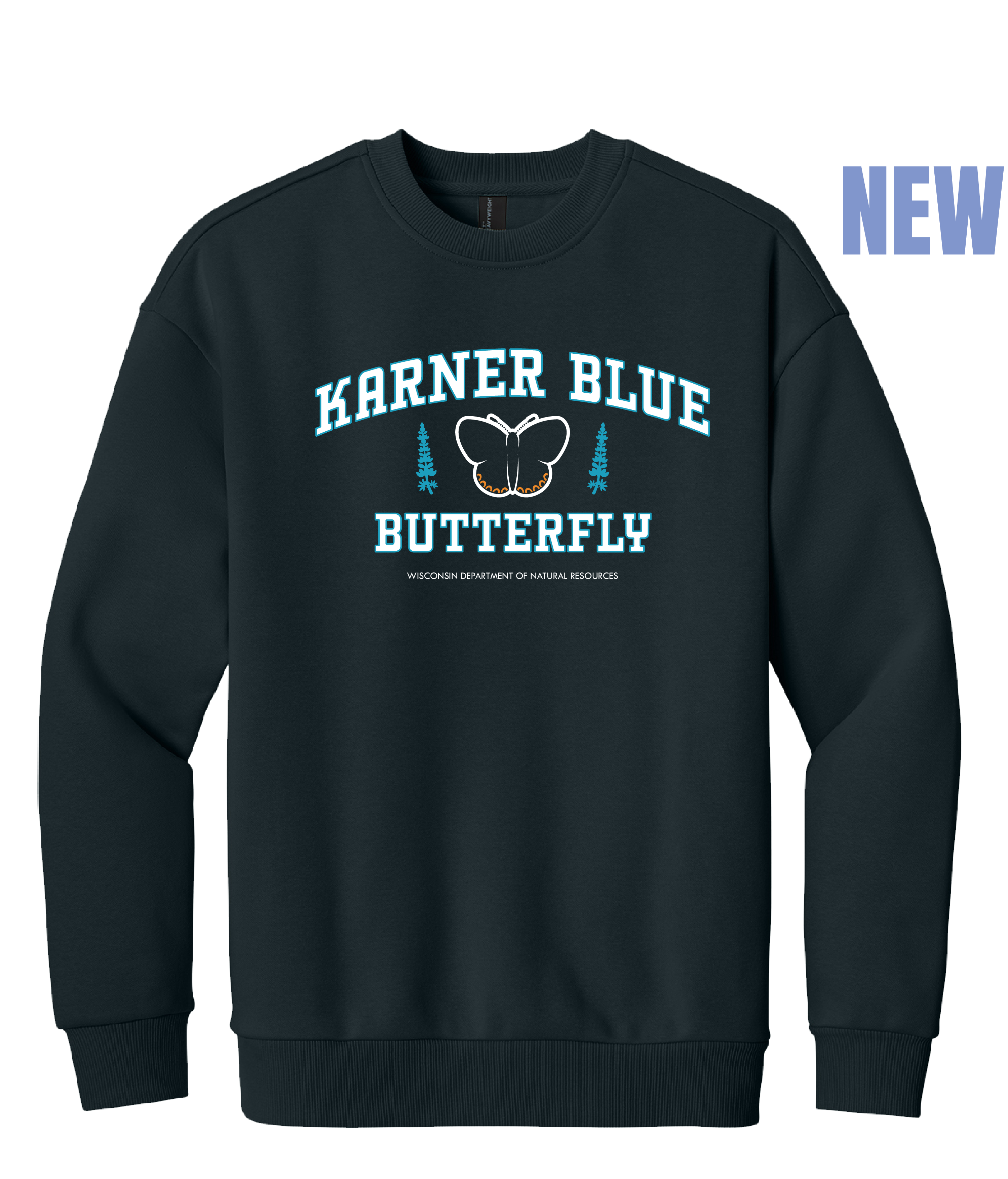 Karner Blue Butterfly Crewneck