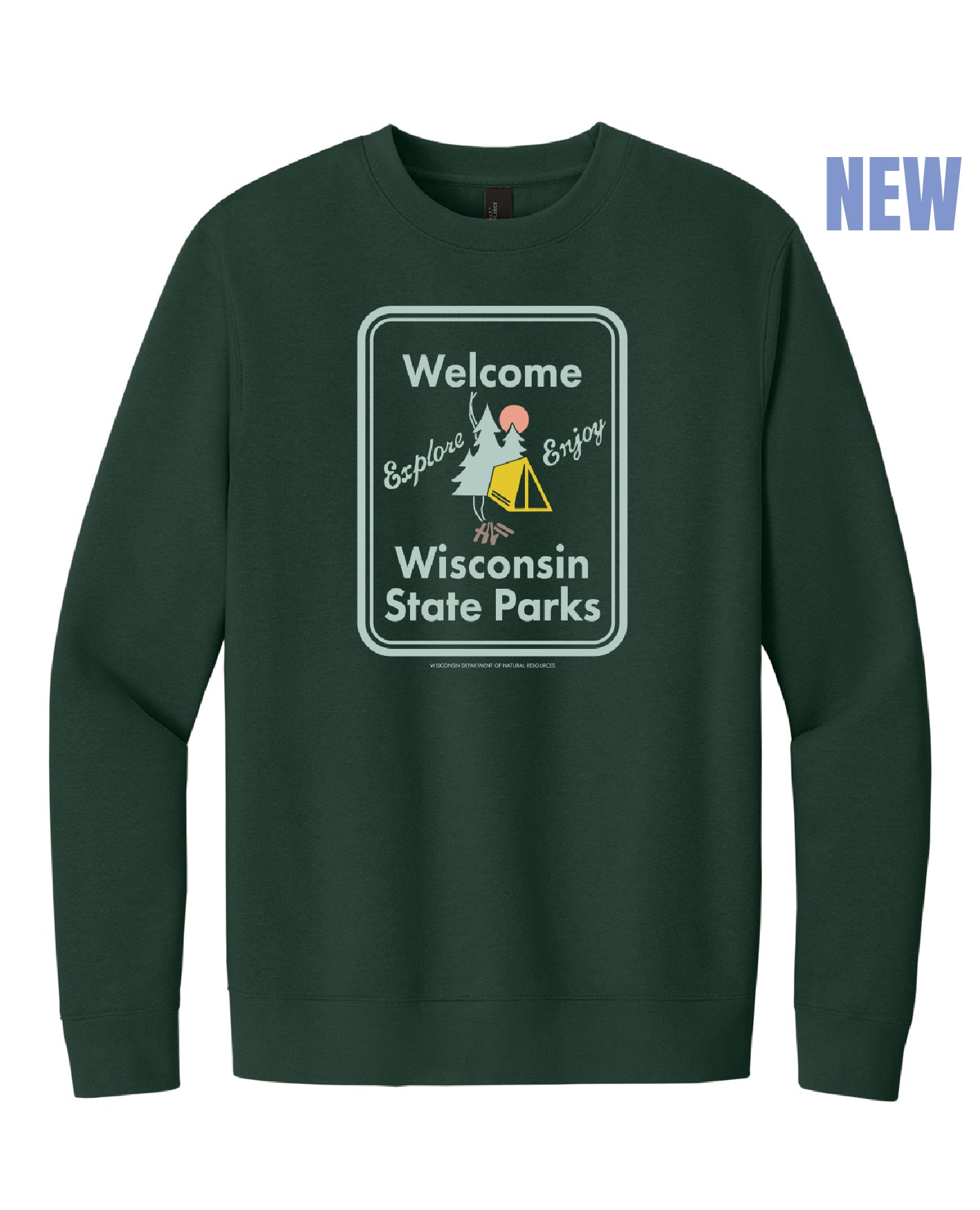 Vintage Wisconsin State Park Crewneck