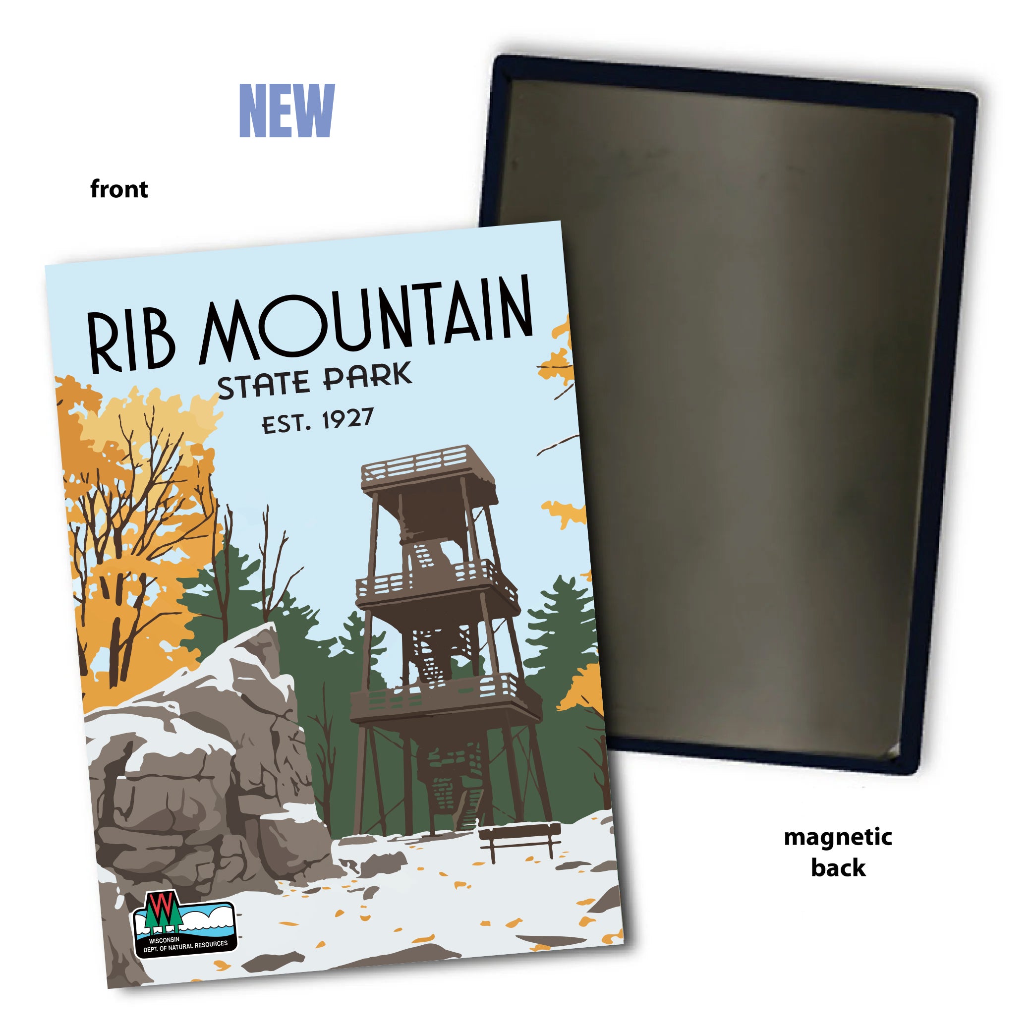 Rib Mountain State Park Magnet