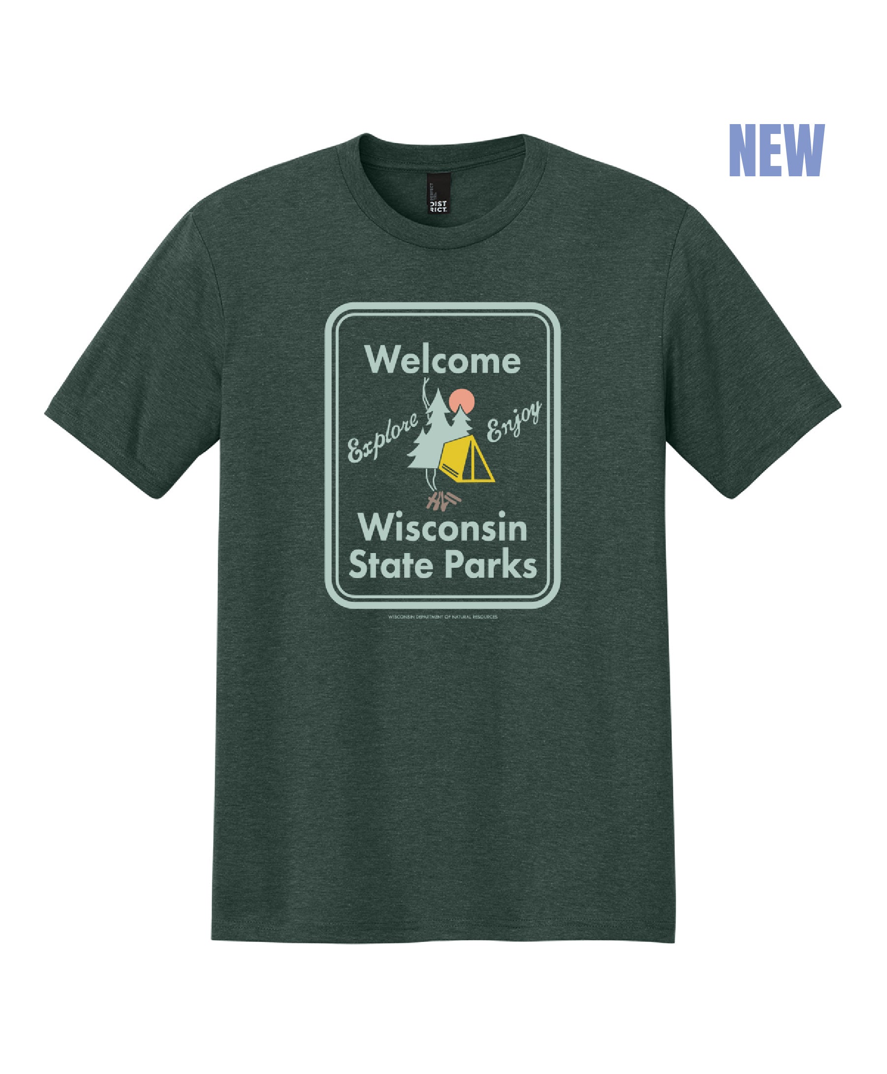 Vintage Wisconsin State Park Tee